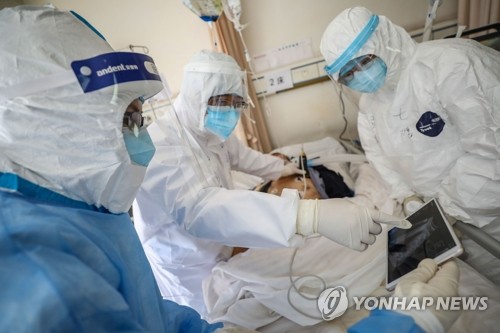 [속보] 중국 후베이서 코로나19 사망 132명·확진 1천693명 늘어