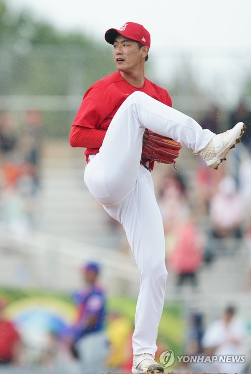 2경기 3이닝 무피안타 5K…선발 경쟁에서 한발 앞선 김광현