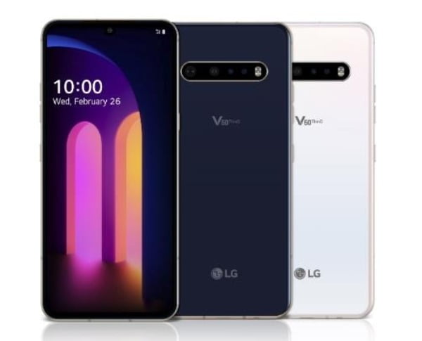 지난달 27일 LG전자는 세 번째 듀얼스크린폰 'LG V60씽큐 5G'를 새로이 공개했다. 국내에는 출시되지 않는다./사진제공=LG전자