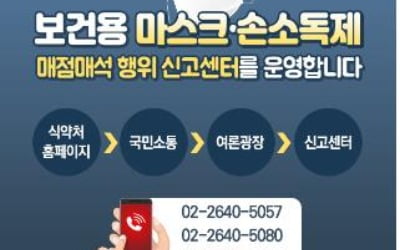 "마스크 411만개 사재기 적발…국내 하루 생산량의 41%"