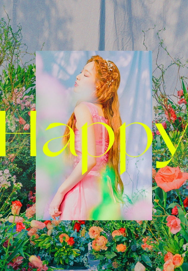 '믿듣탱' 태연, 9일 신곡 'Happy' 공개