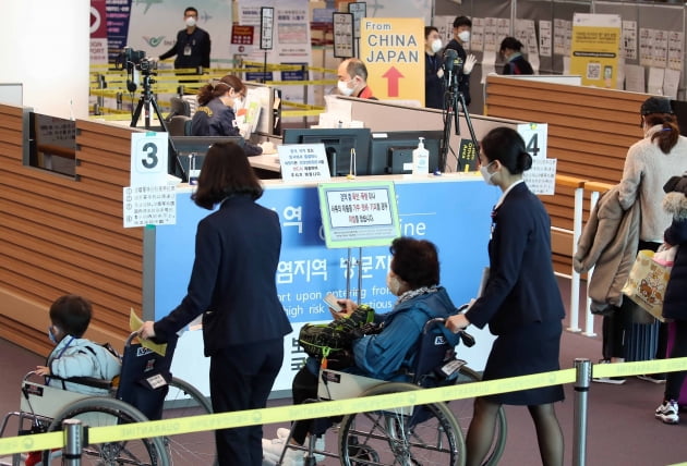 한·일 양국 입국 제한 첫날