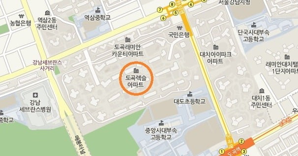 [얼마집] 대치동 학군 아파트, 너 마저…도곡렉슬, 석달 새 3억원 빠져