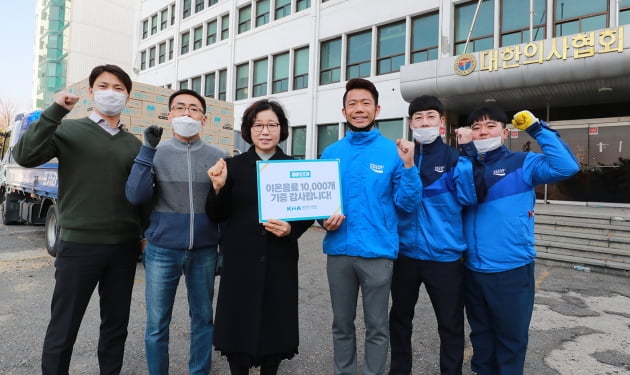 동아오츠카, 코로나와 맞서는 의료진 위해 음료 지원