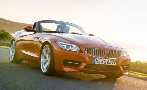 BMW Z4 2세대 모델은 드라마 시크릿가든에서 주인공의 애마로 등장했다. 사진=BMW