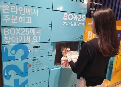 신선식품도 편의점 '언택트'…GS25, 'BOX25' 출시