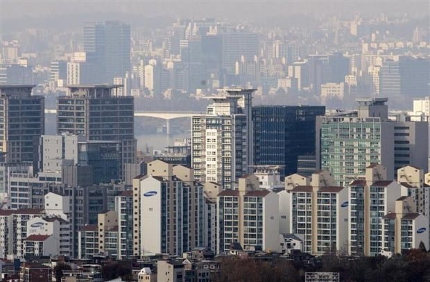 서울 아파트 단지들 전경(자료 연합뉴스)