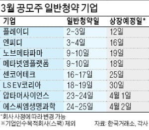 IPO 시장에 봄바람 부나…엔피디·플레이디 등 9곳 상장 행렬