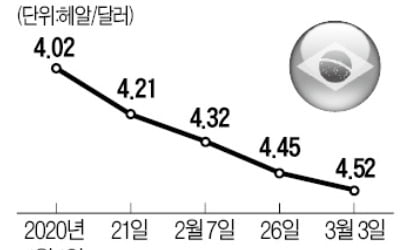 브라질 국채투자 수익률 '비상'