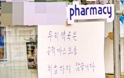 "생고생하고 욕만 먹는데"…마스크 판매 포기 약국 속출