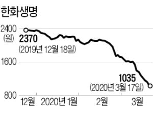 '금리인하 악재' 직격탄…한화생명, 연일 신저가