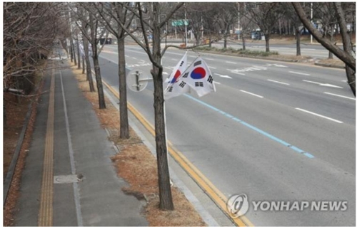 코로나19 확산에 대전·세종·충남 '텅 빈' 일요일