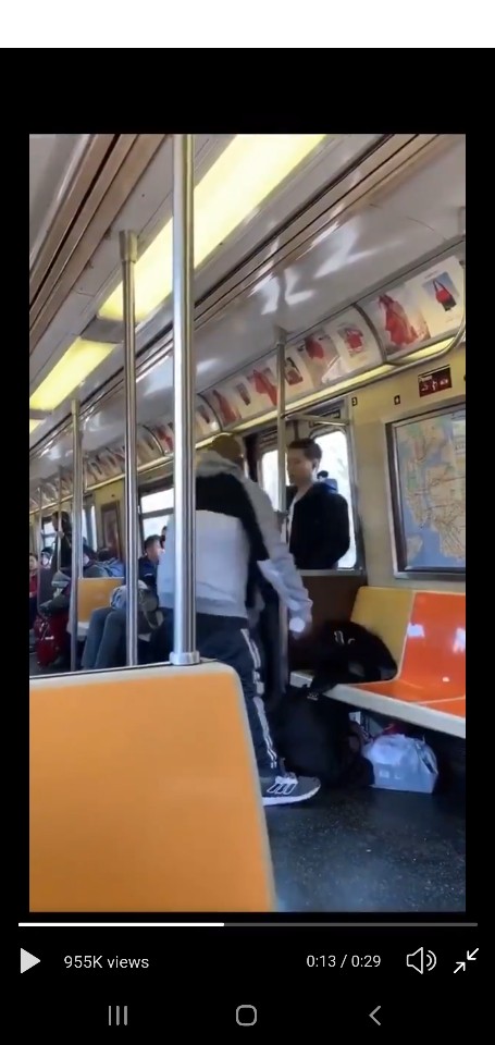 미 뉴욕 지하철서 아시아인 향해 스프레이 난사