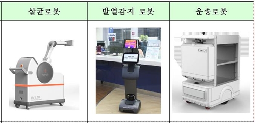 로봇이 발열감지·살균·폐기물 운송…서울의료원에 배치
