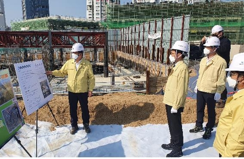 이문기 행복청장 취임식 생략…건설 현장 방문