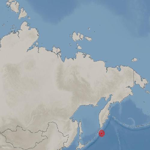 러시아 세베로쿠릴스크 남남동쪽서 규모 7.8 지진 발생