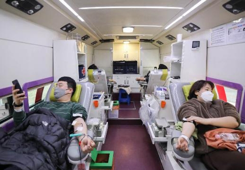 코로나19로 헌혈자 감소…전북 체육단체·기관 '헌혈 릴레이'