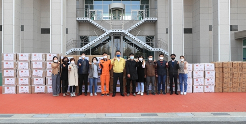 중국 자매·우호도시 5곳에서 보낸 방역물품 대전시 도착