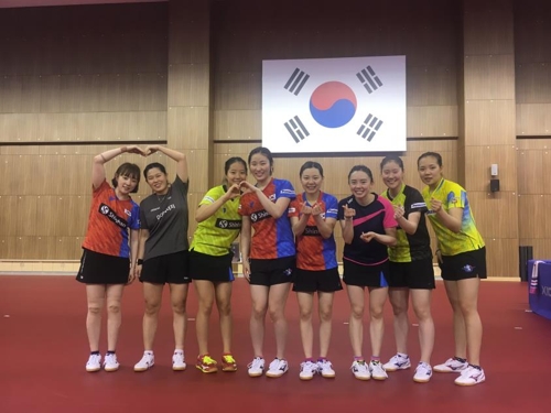 탁구 대표팀, 코로나19로 진천선수촌 퇴촌…소속팀서 담금질