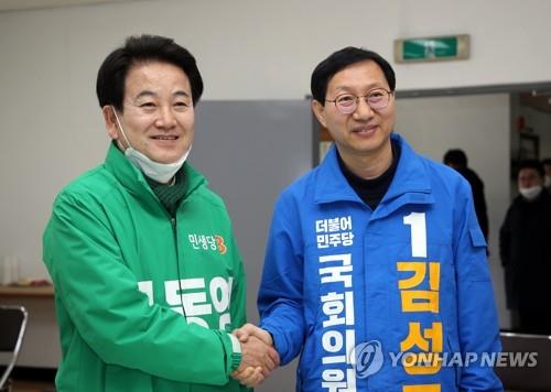 절치부심 김성주·5선 도전 정동영, 전주병 후보 등록