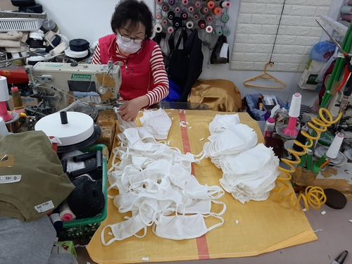 서울 성동구 나눔봉제조합, 마을기업으로 선정…마스크도 공급