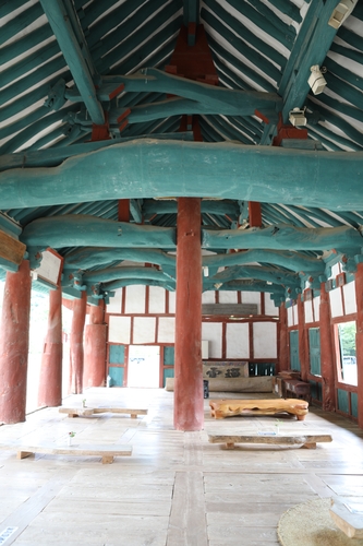 정면 9칸 대형건물 '고창 선운사 만세루' 보물 된다