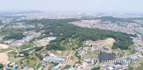 '개발·보존 논란' 청주 구룡공원2구역 38% 도시공원 해제