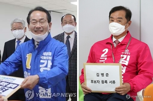 후보 등록 첫 주말…대전·세종·충남 후보들 얼굴 알리기 분주