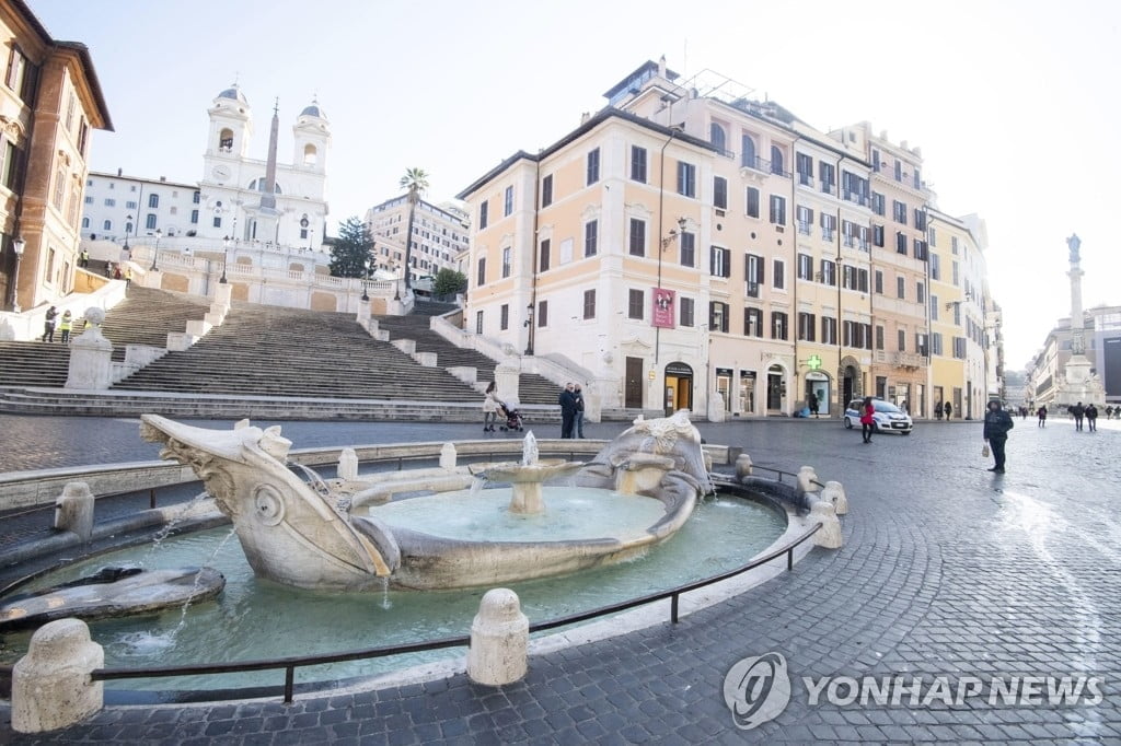 "이탈리아, 중국 직항로 폐쇄 전 이미 코로나19 유입"