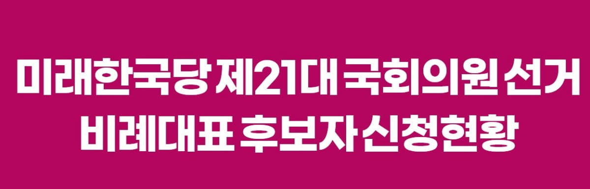 미래한국당, 비례대표 면접 끝...김재철·신동호·김예령도