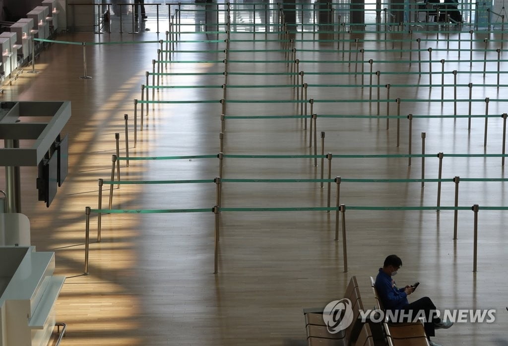 인천공항 여객편 `급감`…제주공항보다 적어 `개항 후 최초`