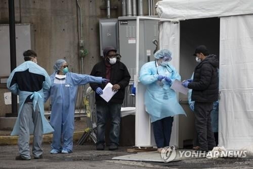 미국 확진자 5만명 돌파…하루 1만명씩 급증세