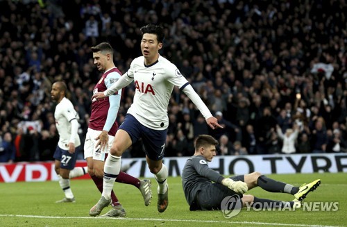 손흥민 '70ｍ 질주 원더골', 런던 연고팀 최고의 골로 뽑혀