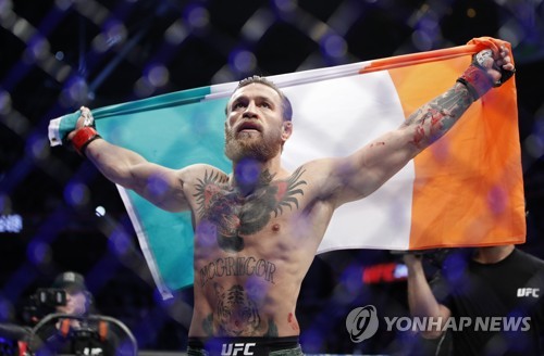 UFC 맥그리거, 아일랜드 코로나19 극복 위해 13억원 기부