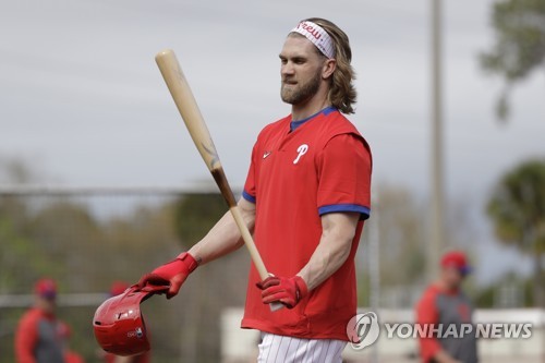 MLB 하퍼, 코로나19에도 '마이웨이' "난 건강하고 27살"