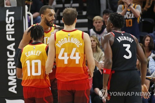 코로나19 확진 선수와 경기한 NBA 토론토 선수들, 전원 '이상무'