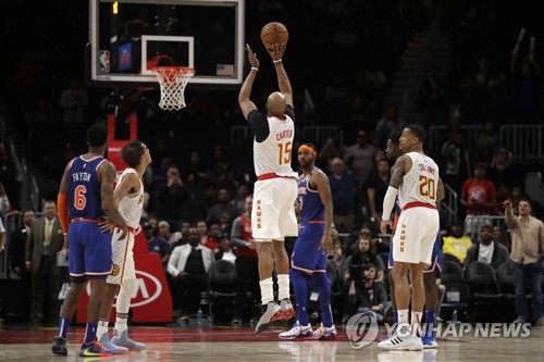 은퇴 앞둔 'NBA 전설' 카터…리그 중단으로  '이렇게 끝나나'