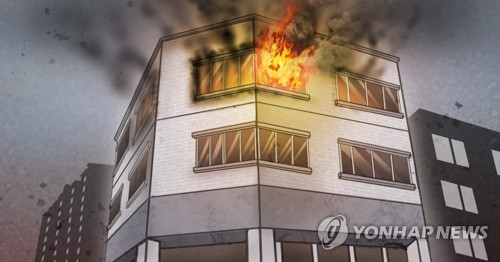 서울 고덕동 상가주택 3층서 불…외사촌간 어린이 3명 사망(종합)