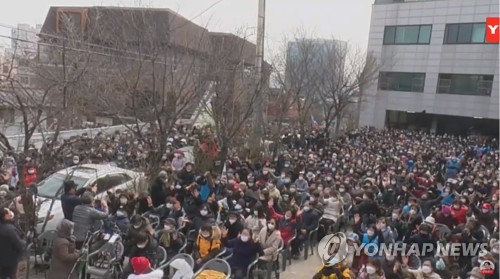 범투본, 결국 광화문 아닌 교회에 집결…"우린 반드시 승리"