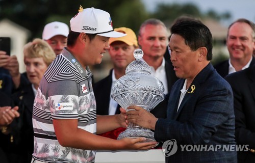 '베어트랩 공략' 임성재, PGA 투어 '49전 50기' 첫 우승