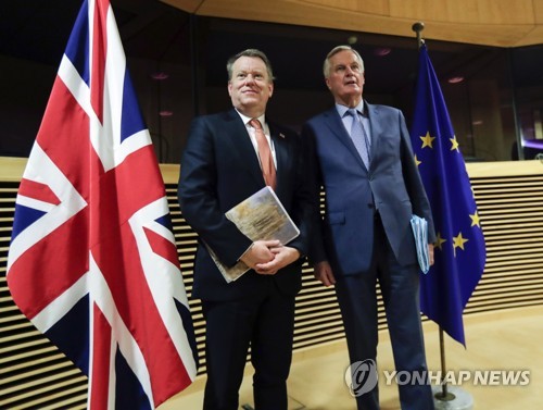EU-영국, 미래관계 협상 개시…험로 예상