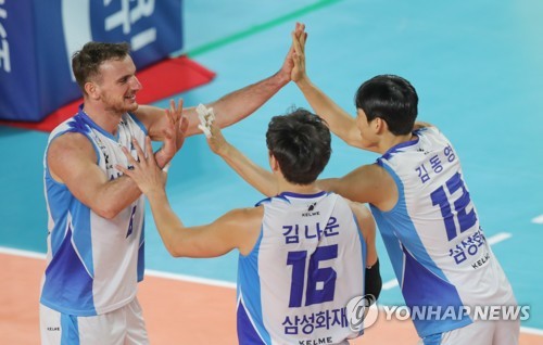 프로배구 산탄젤로, 이탈리아로 출국…삼성화재 "선수 뜻 동의"