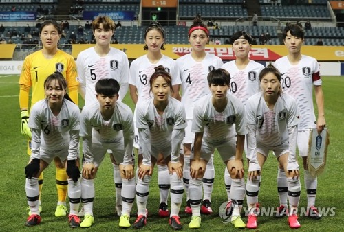 한국 여자축구, 2020년 첫 FIFA 랭킹 18위…2계단 상승