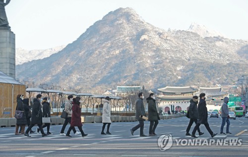 출근길 아직도 '쌀쌀'…서울 체감온도 -4도