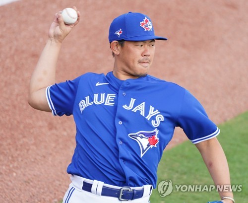 '류현진 동료' 토론토 야마구치, 선발 등판 3이닝 1실점