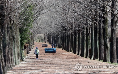 '사회적 거리 두기' 전국서 여전…봄철 기분전환 나들이는 늘어