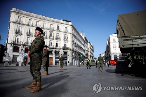 스페인, 걷잡을 수 없는 코로나19 확산…하루새 확진자 5000명