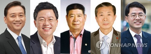 사회적 거리 둔 광폭 행보…강원 후보들, 주말 표심잡기 총력(종합)
