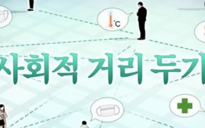 사회적 거리 두기, 마스크 안 사기…국민 1차 방역 운동 확산