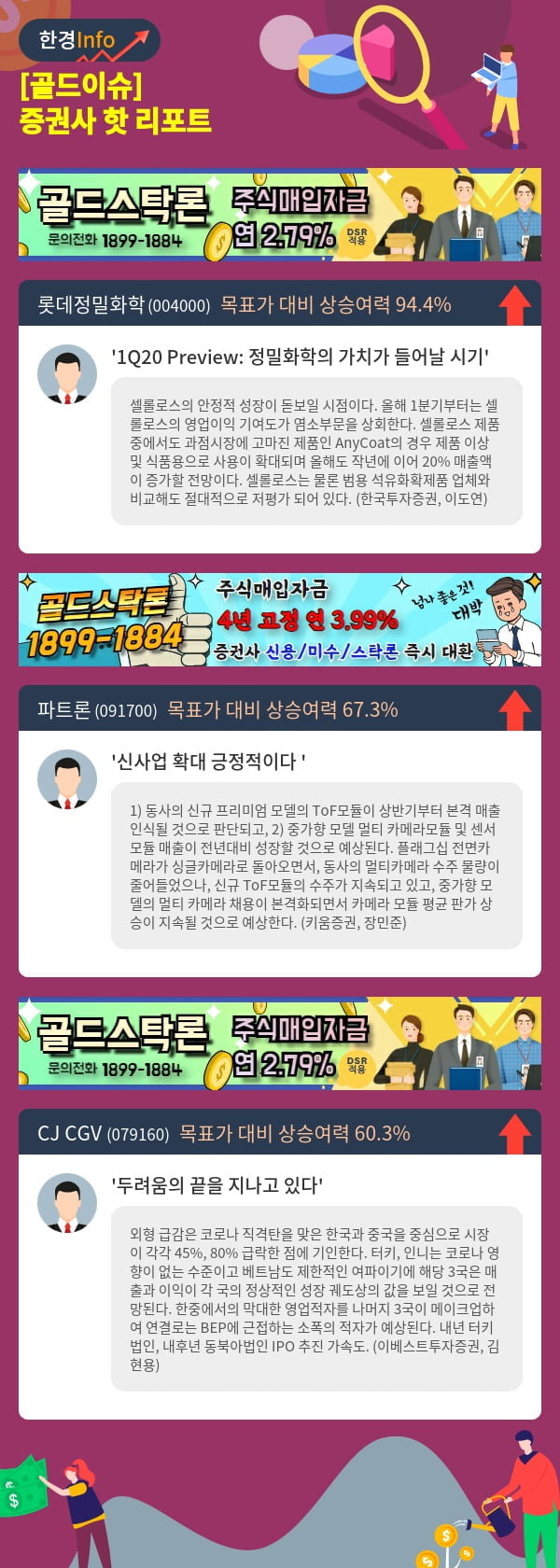 [골드이슈] 증권사 핫 리포트